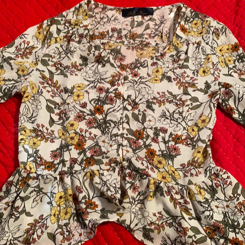 Blue Rain blouse